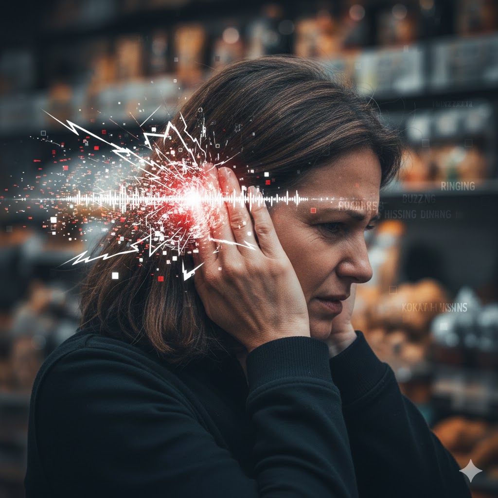 רעשים באוזניים
